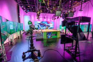 Online content wordt opgenomen in de ILFU studio.